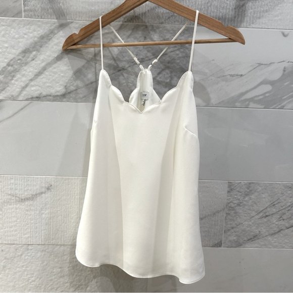 J. Crew Tops - 3/$50 - J. Crew Cream Scalloped Cami Top